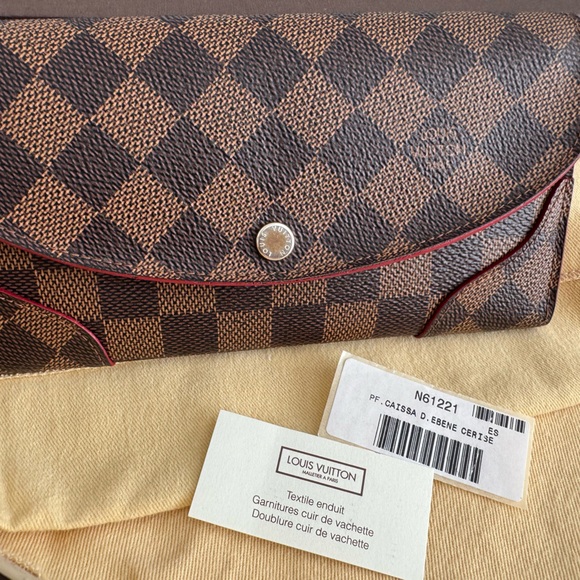 Louis Vuitton Caissa Wallet Damier Ebene - Picture 11 of 17